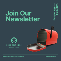 Join Our Newsletter Instagram Post Design