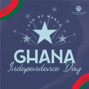 Ghana Independence Celebration Instagram post Image Preview