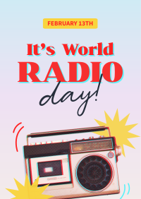 Retro World Radio Flyer Image Preview