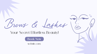 Effortless Beauty Facebook event cover Image Preview