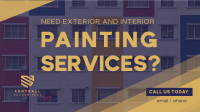 Exterior Painting Services Facebook Event Cover Design