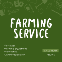 Farm Services Instagram Post Design