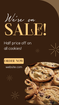 Baked Cookie Sale Instagram reel Image Preview