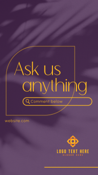 Simply Ask Us Instagram Reel Design