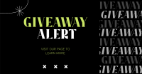 Giveaway Alert Facebook ad Image Preview