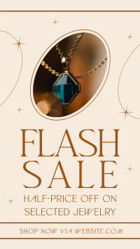 Jewelry Flash Sale Instagram Story Design