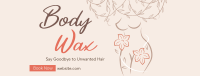 Body Waxing Service Facebook Cover Design
