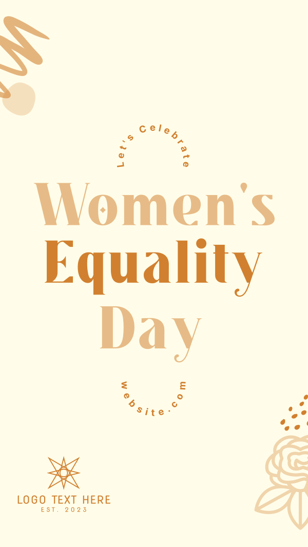 Equality For Women Instagram Story Design Image Preview