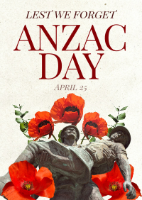 Anzac Day Collage Poster Image Preview