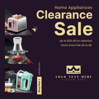 Appliance clearance deals sale near me