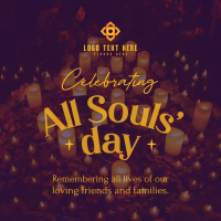 All Souls' Day Celebration Linkedin Post Image Preview