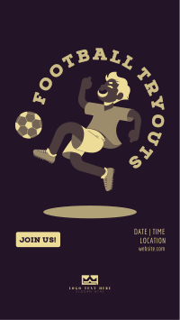 Soccer Clinic Jump Instagram Story Design