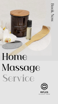 Massage at your Home Instagram story Image Preview