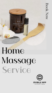 Massage at your Home Instagram Story Design