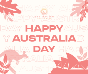 Australia Day Modern Facebook post Image Preview