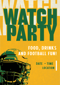 Football Watch Party Favicon | BrandCrowd Favicon Maker