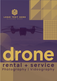 Geometric Drone Photography Flyer Image Preview