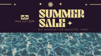 Retro Summer Sale Video Image Preview