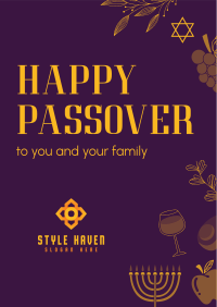 Happy Passover Poster Image Preview