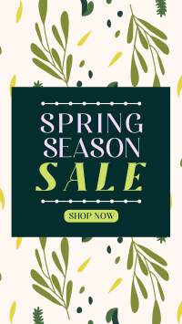 Spring Season Sale Facebook Story Design