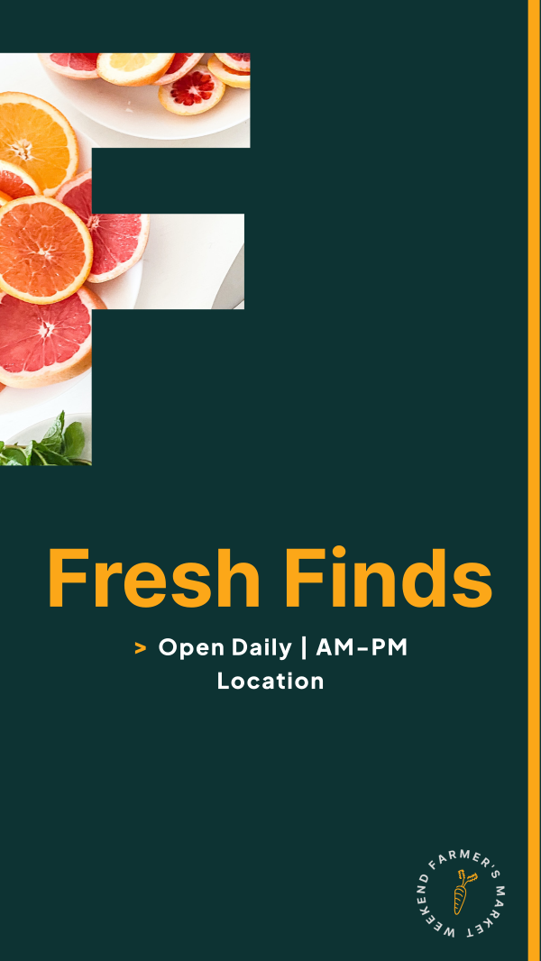 Fresh Finds Facebook Story Design Image Preview