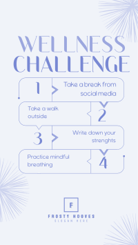 The Wellness Challenge TikTok Video Image Preview