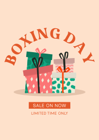 Boxing Day Limited Promo Poster Image Preview