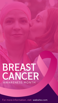 Cancer Awareness Campaign Facebook Story Design