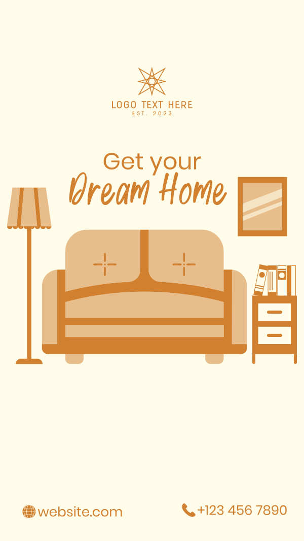 Home Decor Services Instagram Story Design Image Preview