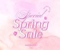 Special Spring Sale Facebook Post Design