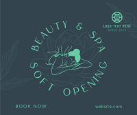 Spa Soft Opening  Facebook post Image Preview