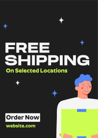 Cool Free Shipping Deals Flyer Image Preview