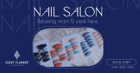 Simple Nail Salon Facebook ad Image Preview