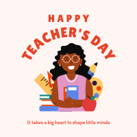 Teachers Day Celebration Instagram Post Design
