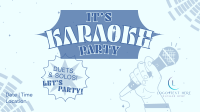 Karaoke Party Nights Facebook Event Cover Preview