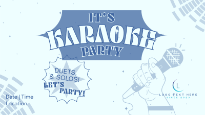 Karaoke Party Nights Facebook event cover Image Preview