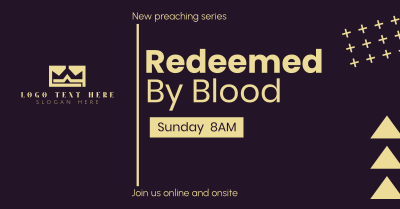 Redeemed by Blood Facebook ad Image Preview