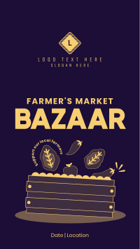 Farmers Market Instagram Story Design