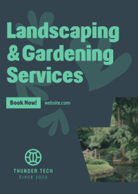 Landscaping Services Poster Image Preview