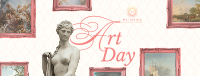 Fancy Art Museum Facebook Cover Image Preview