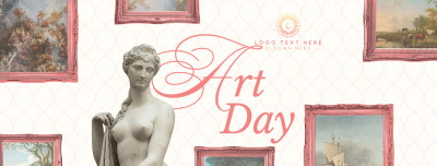 Fancy Art Museum Facebook cover Image Preview