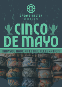 Grunge Cinco De Mayo Poster Image Preview