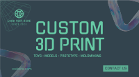 Professional 3D Printing  Facebook event cover Image Preview