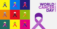 Cancer Day Pop Art Facebook ad Image Preview