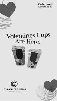 Valentine Cups Facebook story Image Preview