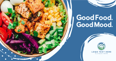 Healthy Food Salad Facebook ad Image Preview