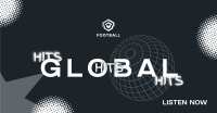 Global Music Hits Facebook Ad Design