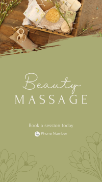 Beauty Massage Facebook story Image Preview