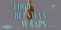 Natural Beeswax  Twitter Post Design