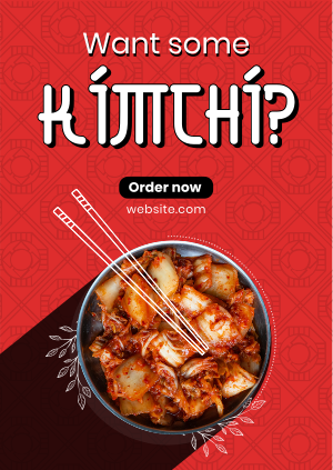 Order Healthy Kimchi Poster Image Preview